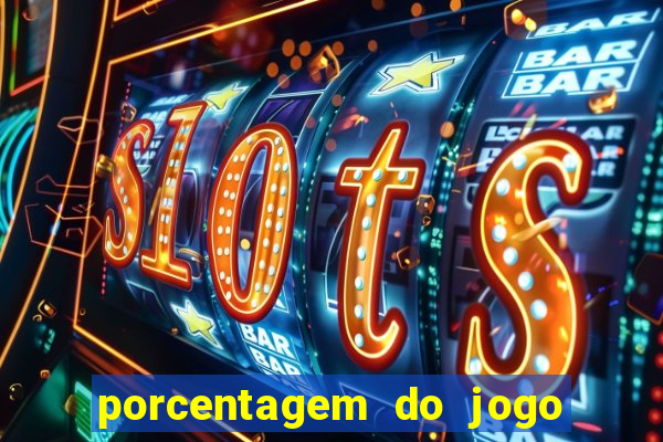 porcentagem do jogo fortune tiger